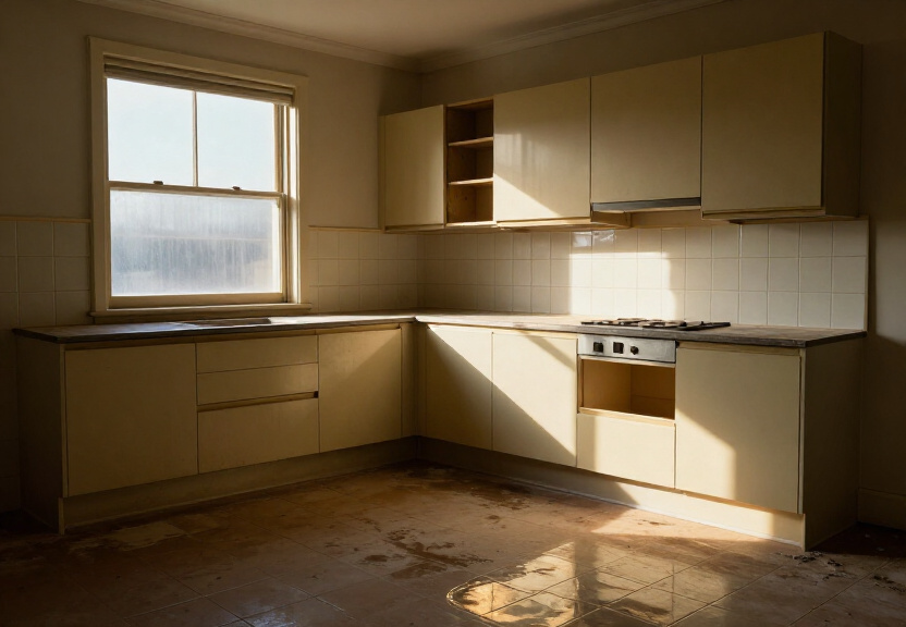 Restored commercial office in Kings Cross after flood restoration